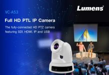 Lumens ได้ออกสินค้ารุ่นใหม่ VC-A53 มีฟังก์ชัน ซูม Optical 20 เท่า