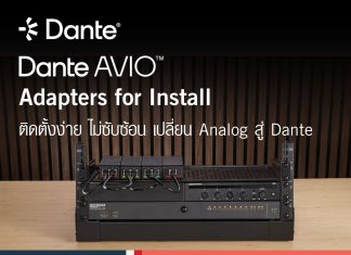 Audinate: Dante AVIO adapters for Install